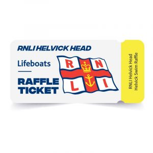 RNLI Helvick swim raffle ticket