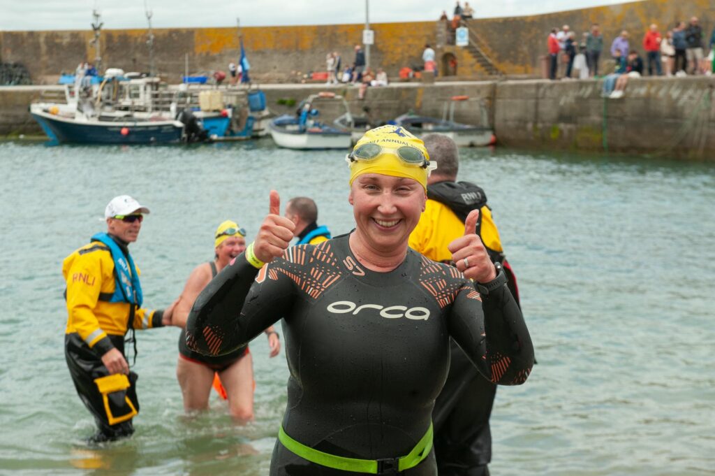 swimmer Yvonne Kelly - Helvick Swim 2024