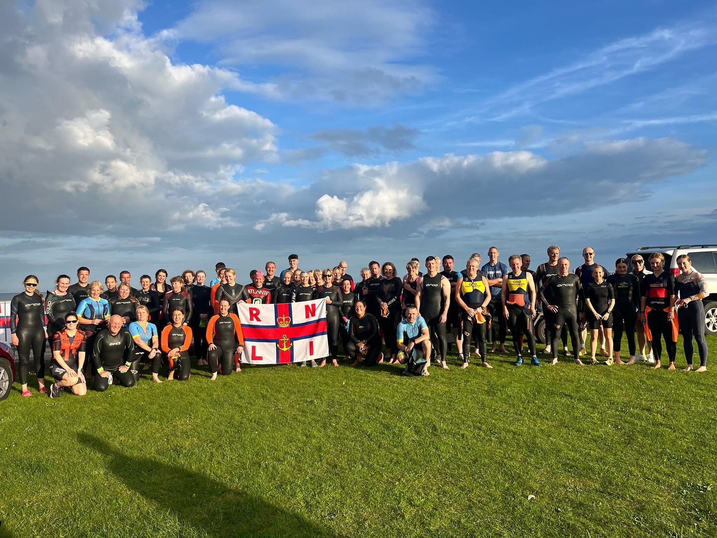 Tried & Tested Triathlon Club Aquathon & BBQ - Sep 2024. €1,250 for the RNLI