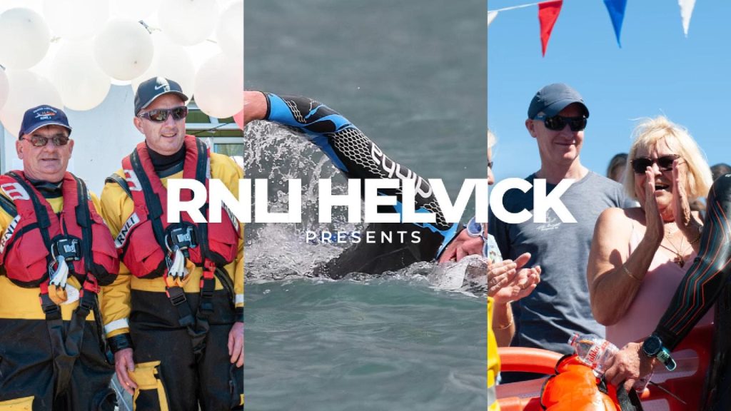cover image graphic for Helvick Swim 2025 Launch Video