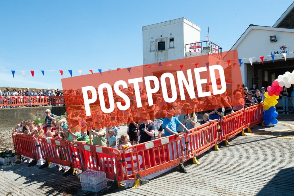 Helvick Swim Postponed graphic